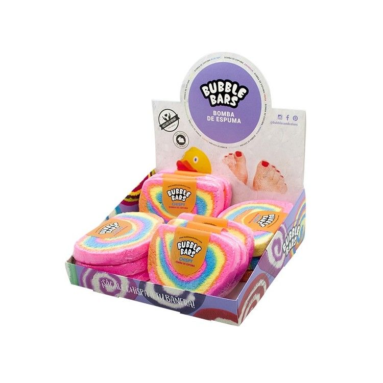 Bomba espuma Chispy (6ud)