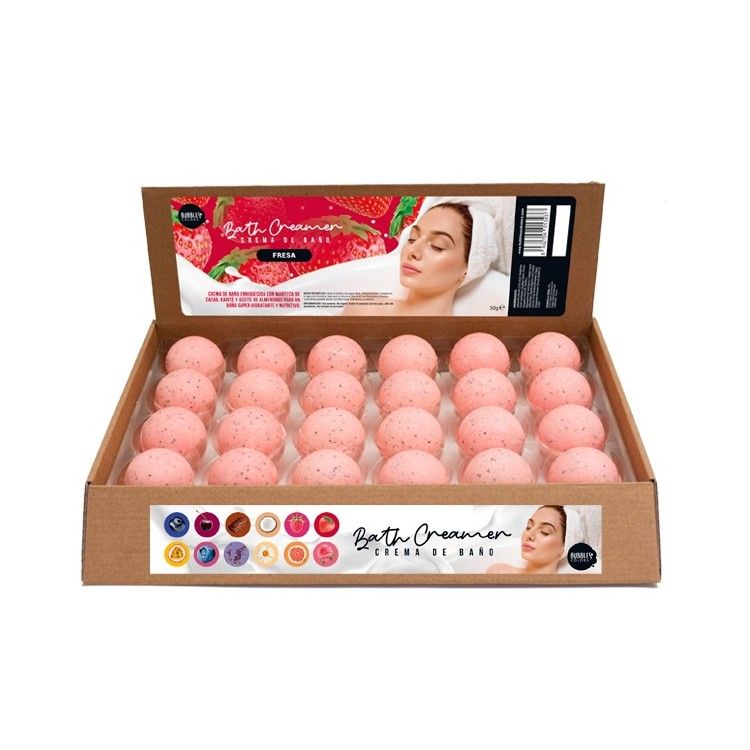 Bath Creamer Fresas (24ud)