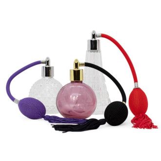 Perfumeros cristal con pera difusora 100ml