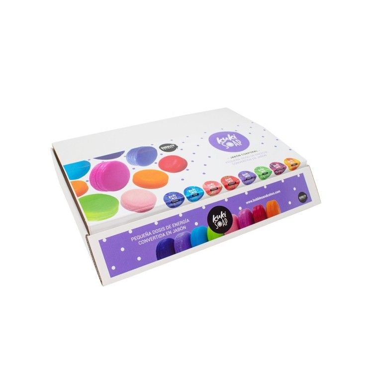 Bandeja Kuki Soap Bubbles & Colors (24ud)