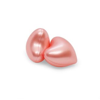 Perla de baño forma corazón rosa (100ud)