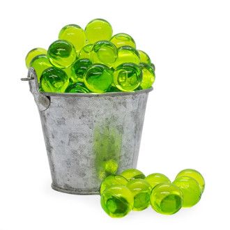 Perla de baño verde claro (100ud)
