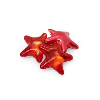 Perla de baño estrella roja (100ud)