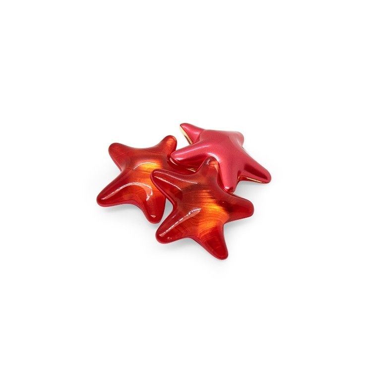 Perla de baño estrella roja (100ud)