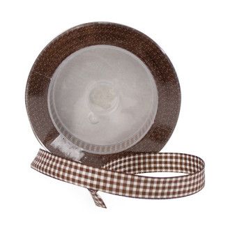Cinta Vichy Marron
