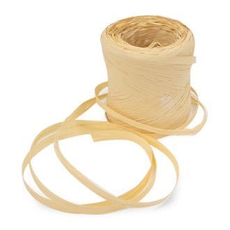 Rollo de Raphia Beige