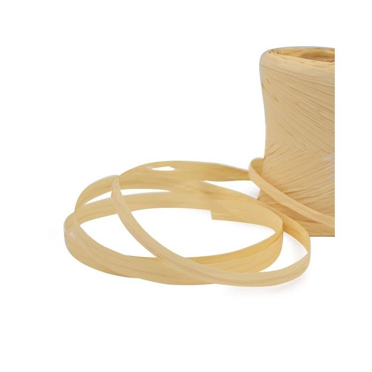 Rollo de Raphia Beige
