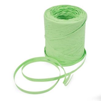 Rollo de Raphia Verde Menta