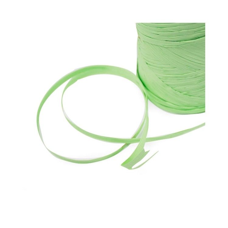 Rollo de Raphia Verde Menta