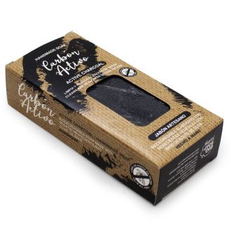 Pastilla de jabón Carbón Activo