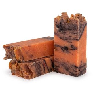 Pastilla de jabón de canela y naranja