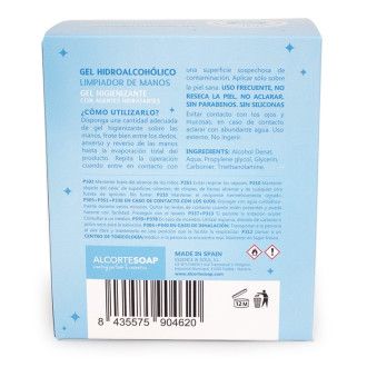 Sachet Monodosis Gel Hidroalcohólico 3ml (Caja 100 unidades)