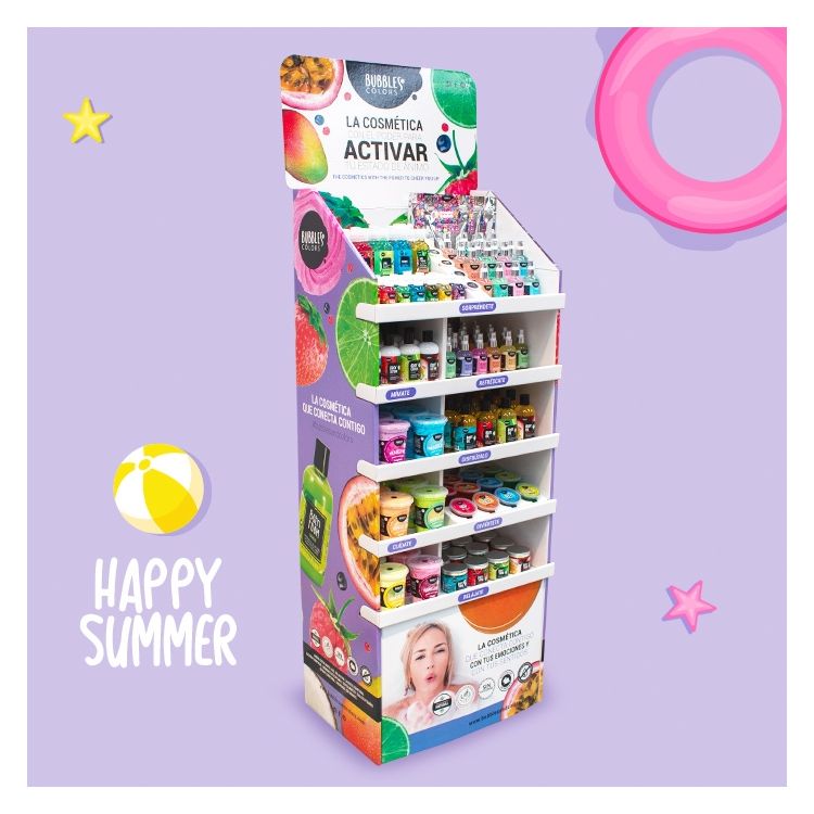 Expositor Temporada "Happy Summer 2020" Bubbles & Colors