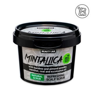 Exfoliante capilar refrescante - Bambú y polvo de almendras