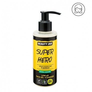 Gel limpiador facial pH bajo - Proteínas de trigo y D-pantenol