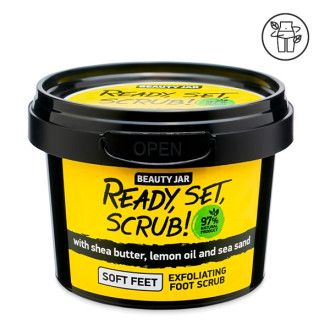 Exfoliante para pies - Karité, arena de mar y limón