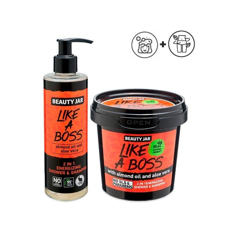 Champú y gel de ducha 2 en1 energizante