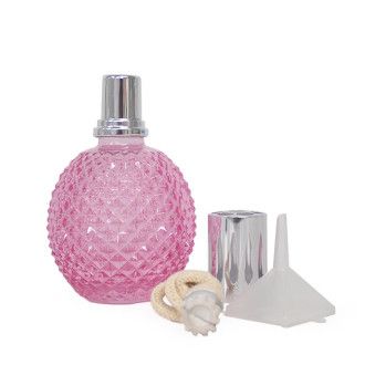 Lámpara catalítica rosa Facetado