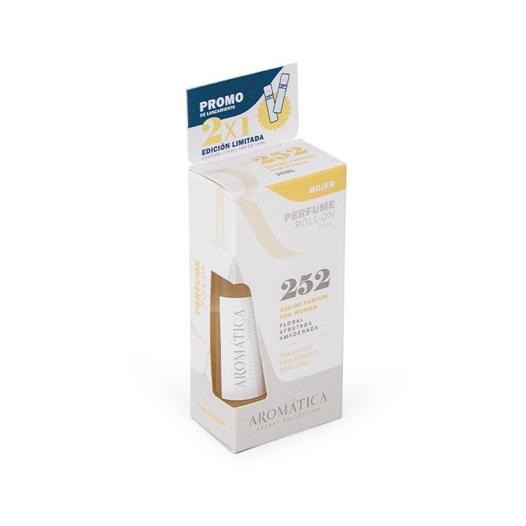 Perfume Roll-On 252 (Floral, Afrutada, Amaderada)