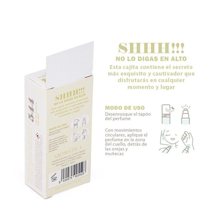Perfume Roll-On 544 (Aromática Acuática)