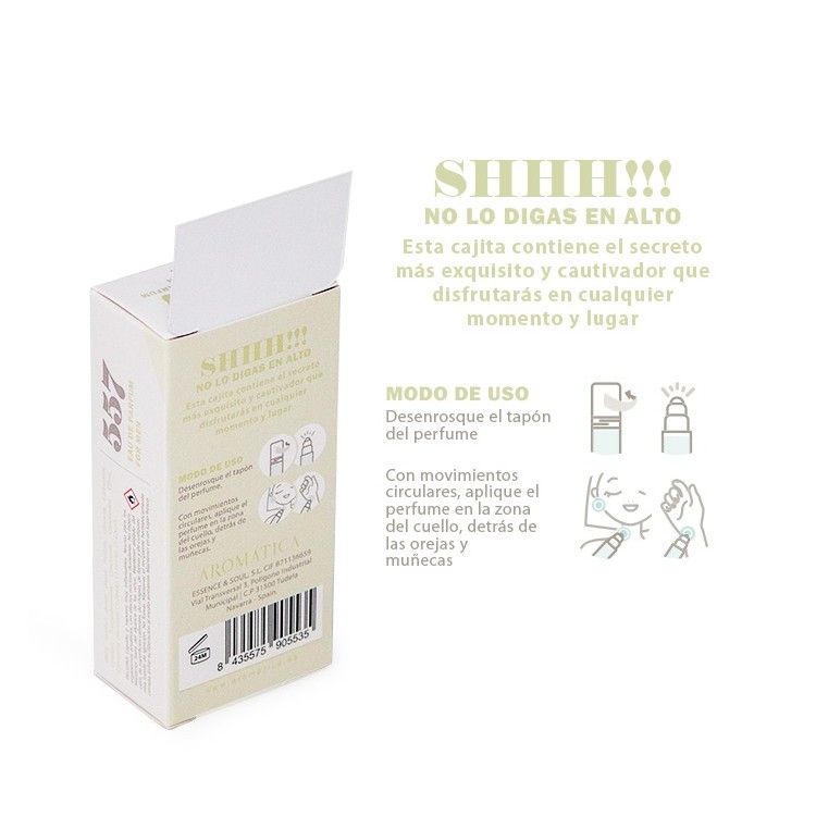 Perfume Roll-On 557 (Amaderada especiada)