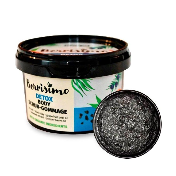 Exfoliante corporal – arcilla, uva y bayas