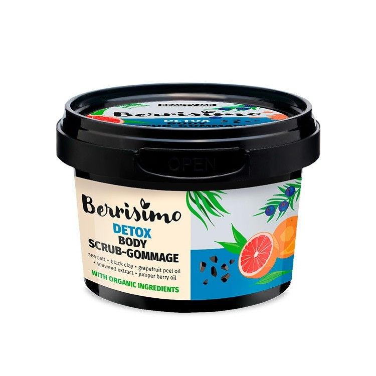 Exfoliante corporal – arcilla, uva y bayas
