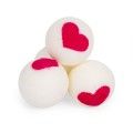 Bola de baño San Valentín (Blanca - Roja)