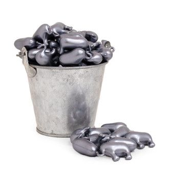 Perla de baño elefante gris (100ud)