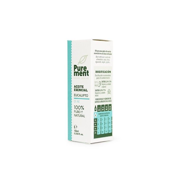 Aceite esencial de Eucalipto 10ml Purement