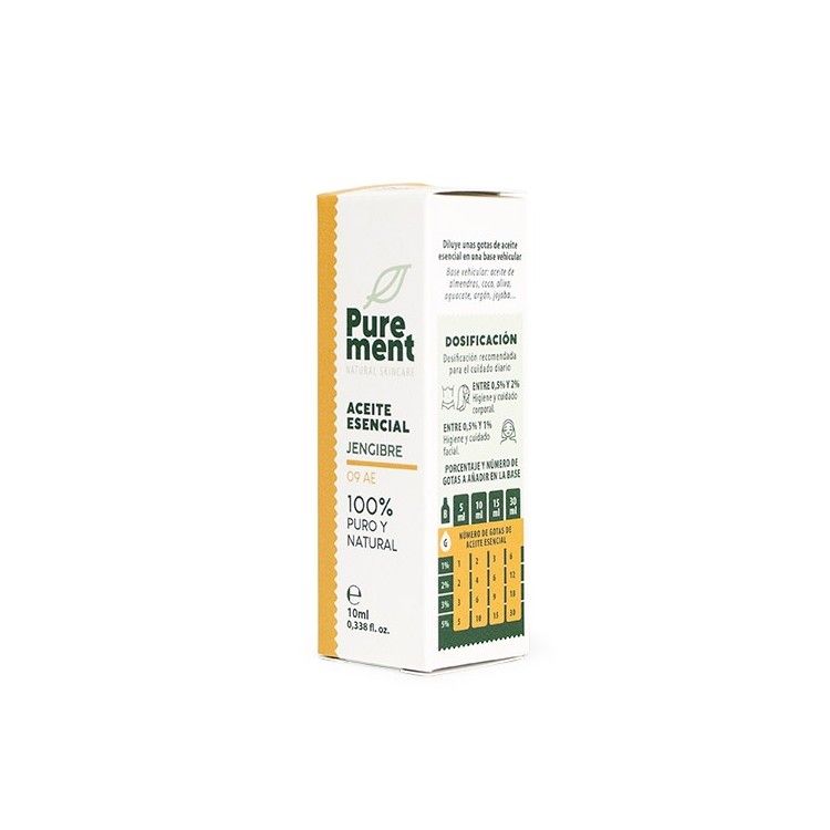 Aceite esencial de Jengibre 10ml Purement