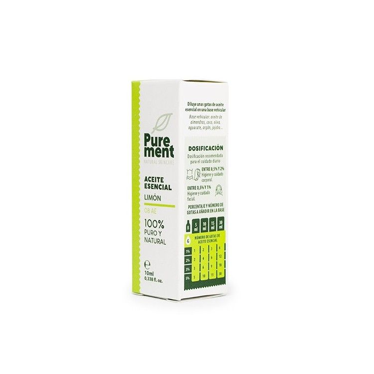 Aceite esencial de Limón 10ml Purement