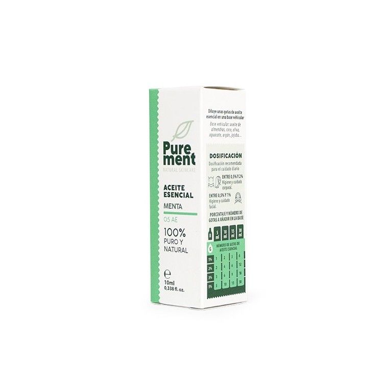 Aceite esencial de Menta 10ml Purement