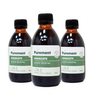 Aceite Vegetal de Aguacate 250ml
