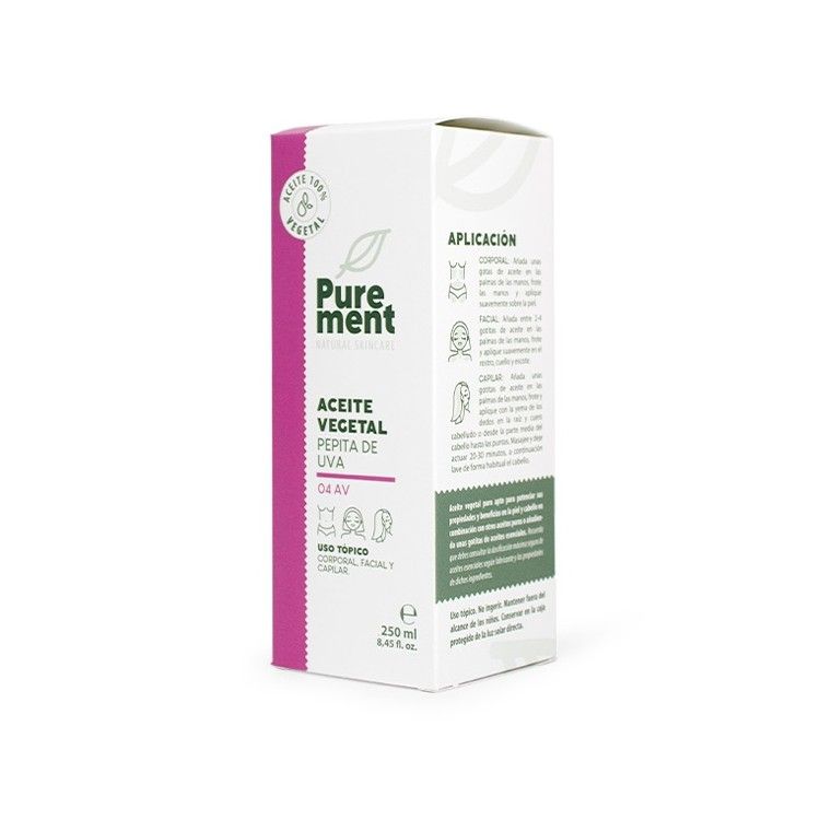 Aceite Vegetal de Pepita de Uva 250ml