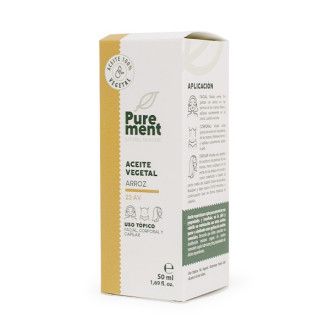 Aceite vegetal de Salvado de Arroz 50ml