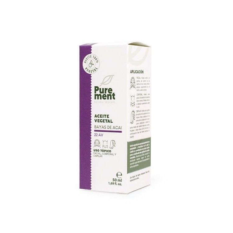 Aceite vegetal de Bayas de Acai ECO 50ml