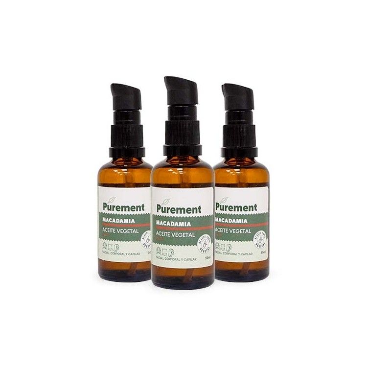 Aceite vegetal de Macadamia ECO 50ml