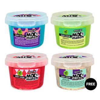 MIX Match B Exfoliantes 3+1