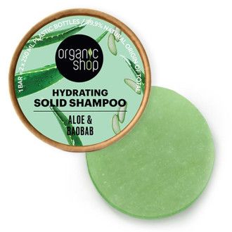 Champú sólido Hidratante Aloe y baobab