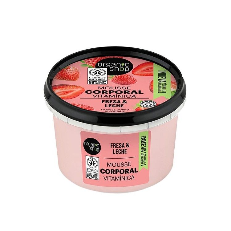 Body mousse Vitamínica Fresas