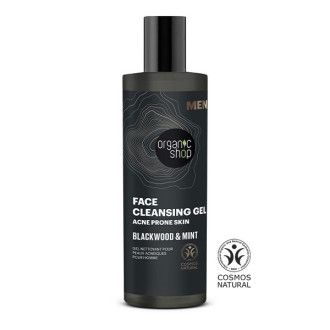 Gel limpiador para hombre piel Acnéica