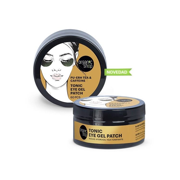 Parches Gel Tonificantes con cafeína