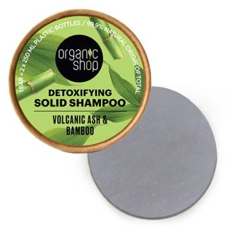 Champú sólido Detox Cenizas y bambú