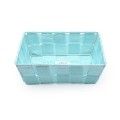 Cesta Nylon Rectangular Azul 18x14cm