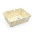 Cesta Nylon Rectangular Amarilla 18x14cm