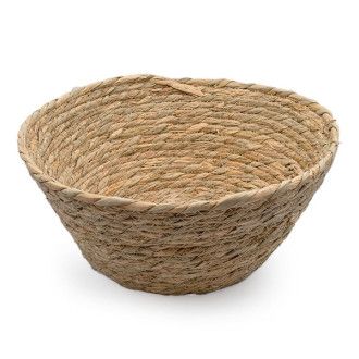 Cesta de Mimbre Redonda 30x13cm