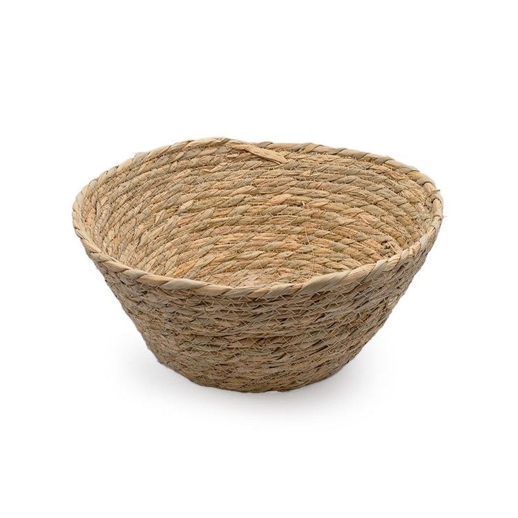 Cesta de Mimbre Redonda 30x13cm