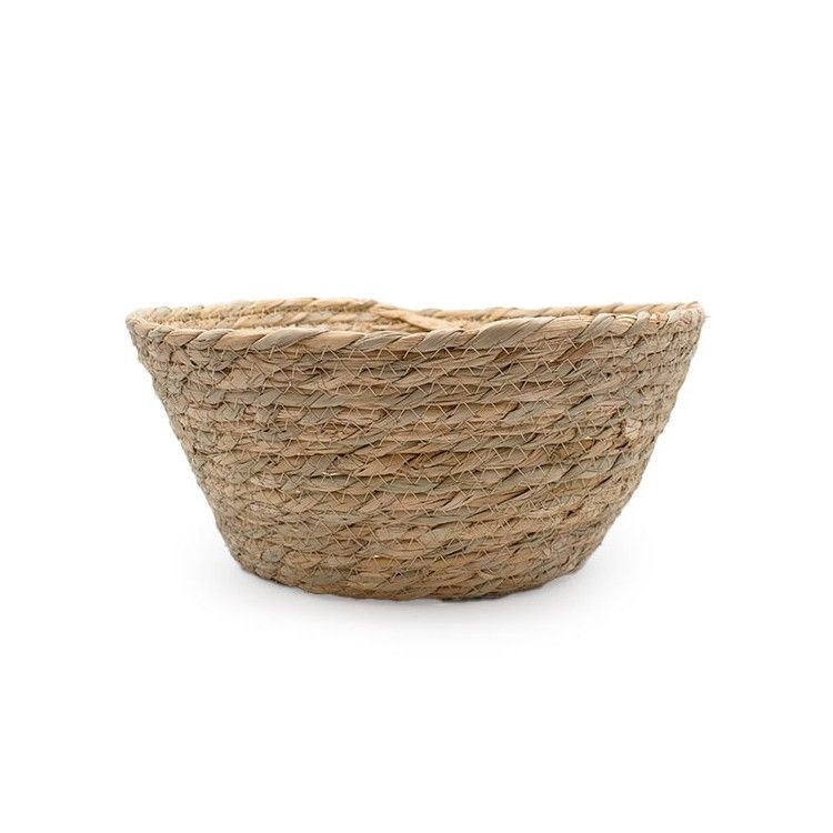 Cesta de Mimbre Redonda 30x13cm