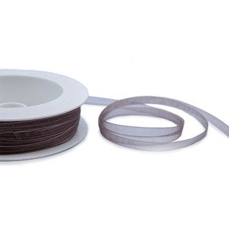Cinta de organza Gris 7mm